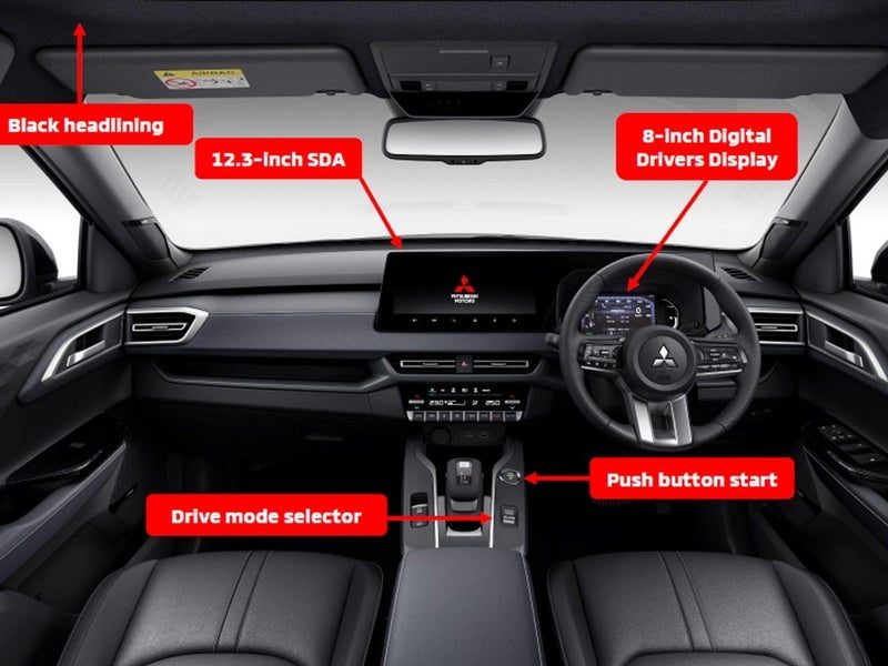 2026 Mitsubishi Outlander Sport XLS HEV Hybrid, photo 3