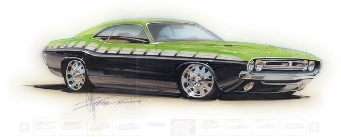 1973 Dodge Challenger 340 SIX PACK RESTO MOD, photo 3