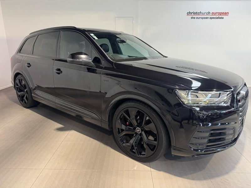 2017 Audi SQ7 4.0 V8 Bi-Turbo Quattro Black Pack