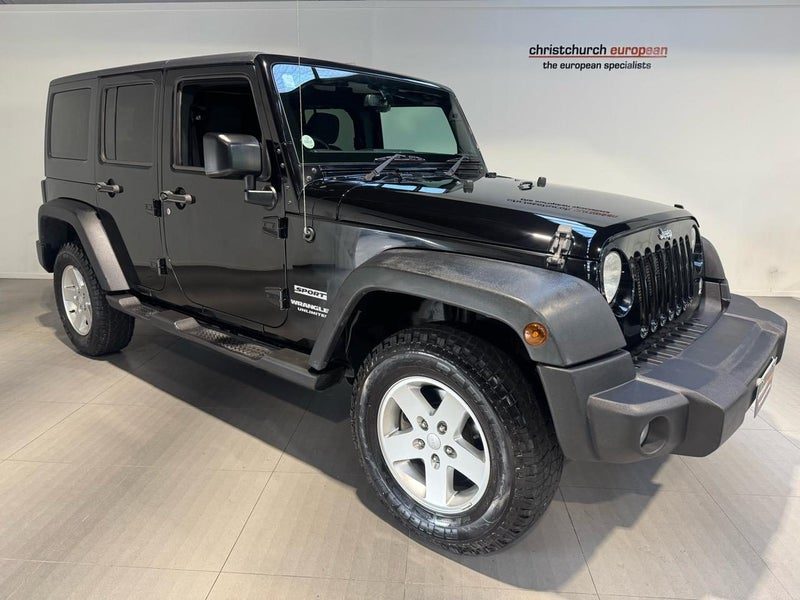 2016 Jeep Wrangler Sport Unlimited 4WD 5DR