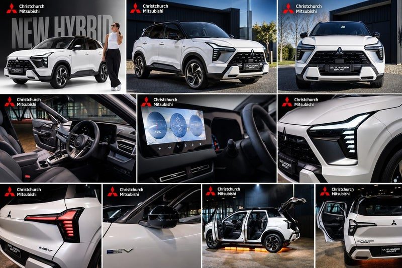 2026 Mitsubishi Outlander SPORT VRX HEV NEW MODEL!