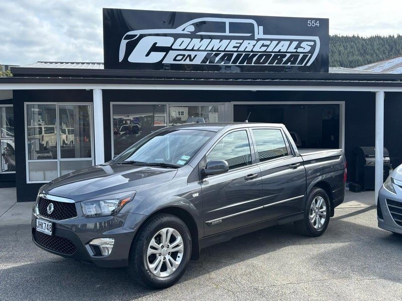 2015 SsangYong Actyon Sport Double Cab 4X4 Ute