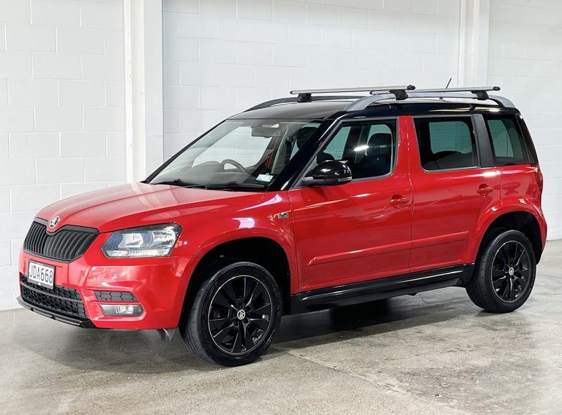 2015 Skoda Yeti 1.L TSi 90kW Monte Carlo Edition