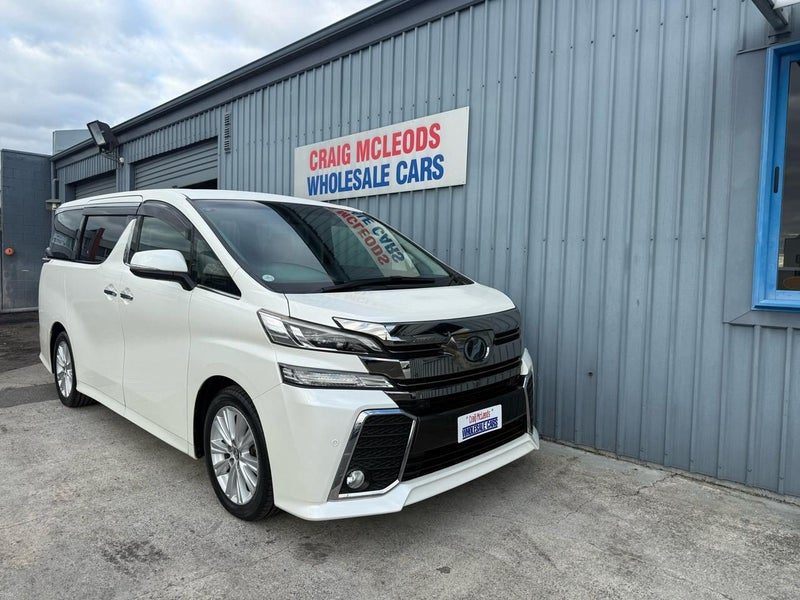 2016 Toyota Vellfire 2.5Z