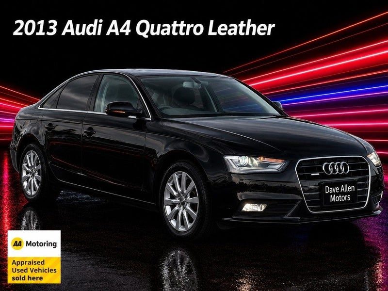 2013 Audi A4 2.0TSI Quattro / Leather, main photo