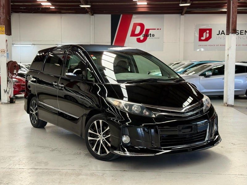 2016 Toyota Estima Aeras, 7 Seater, Black Interior