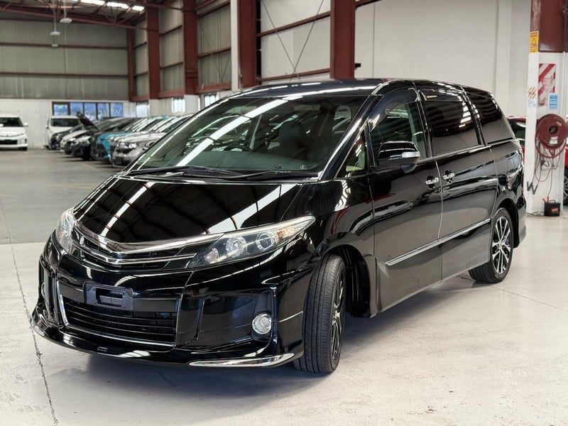 2016 Toyota Estima Aeras, 7 Seater, Black Interior, photo 3