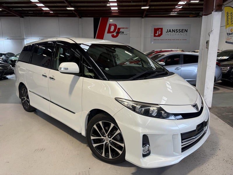 2015 Toyota Estima Aeras, 7 Seater, Black Interior