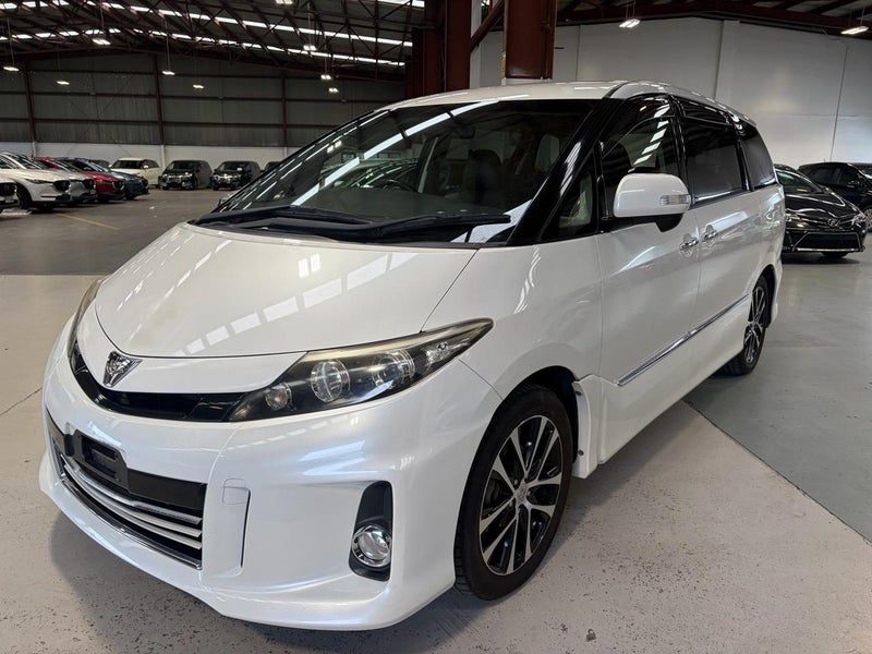 2015 Toyota Estima Aeras, 7 Seater, Black Interior, photo 3