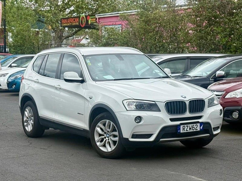 2012 BMW X3 Xdrive 20d Black Leather