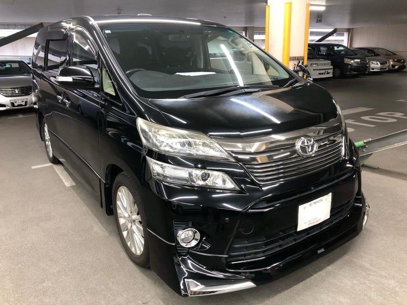 2012 Toyota Vellfire 2.4Z BLACK INTERIOR