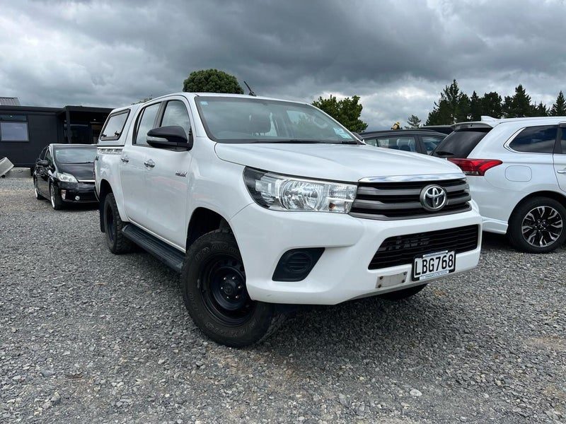 2017 Toyota Hilux SR 2.8DT 4WD D/Cab 6Auto NZ New