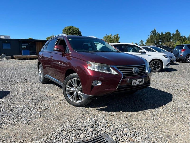2013 Lexus RX 450h 3.5P Hybrid 4WD Auto NZ New