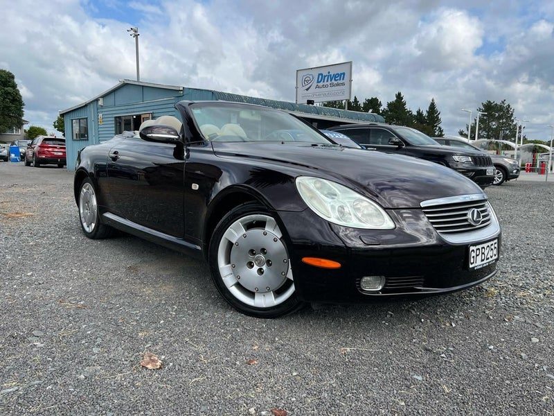 2002 Lexus SC 430 V8 AUTO CONVERTIBLE
