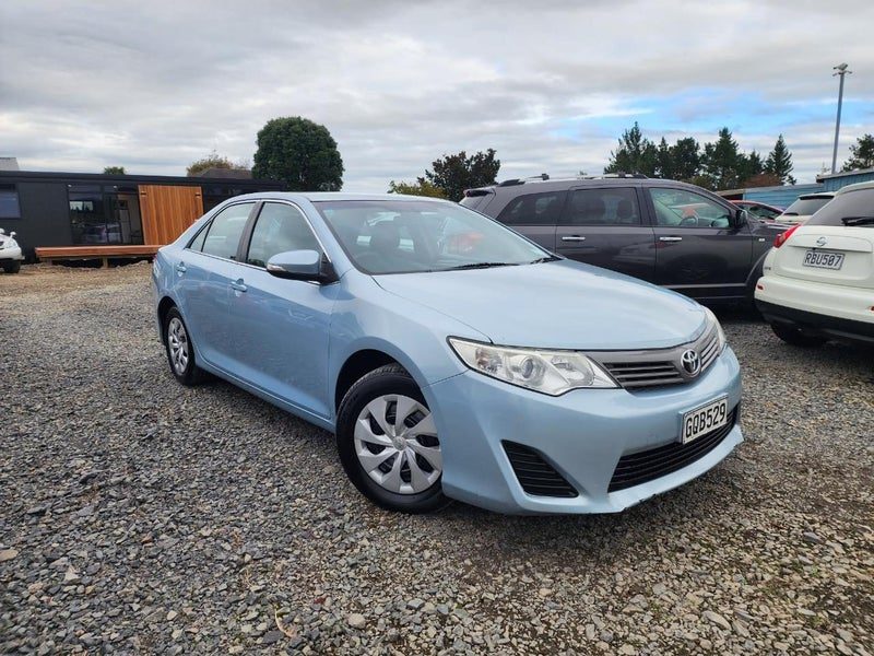 2012 Toyota Camry GL Steel 2.5 6AT Sedan NZ New