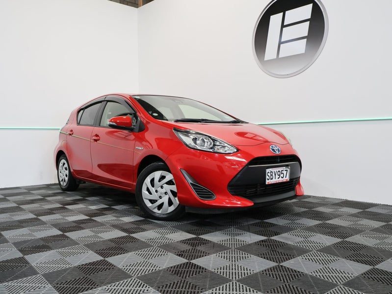2017 Toyota Aqua S HYBRID RACING RED