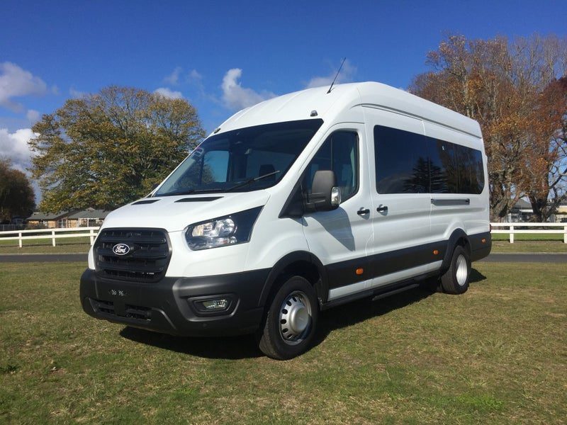 2026 Ford Transit CARGO 460E LWB 17 SEAT BUS, photo 3