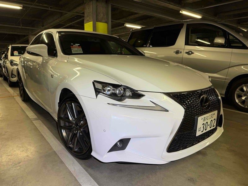 2013 Lexus IS 300h F-Sport Hybrid in Transit