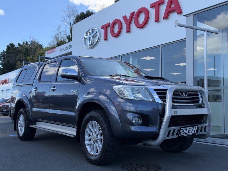 2011 Toyota Hilux SR5 4WD 3.0TD DC Ute 4A
