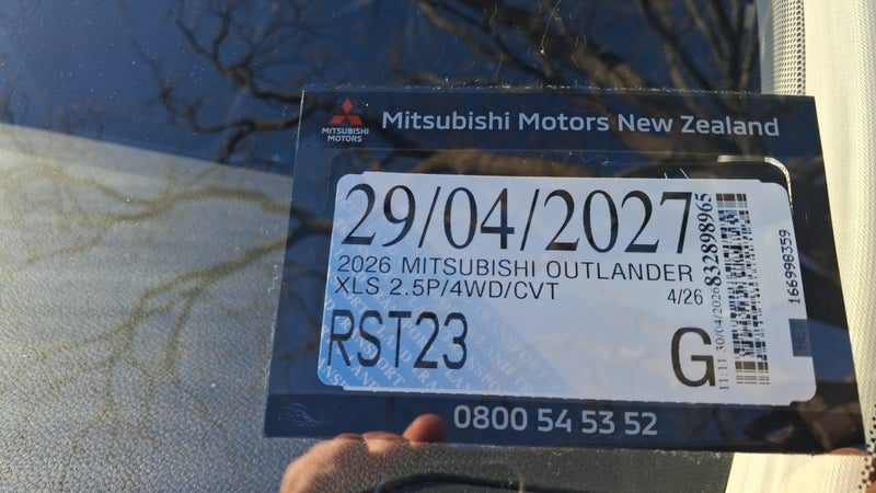 2026 Mitsubishi Outlander 2.5P XLS 4WD CVT, photo 2
