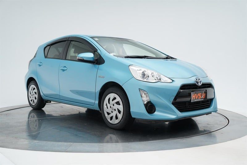 2017 Toyota Aqua Facelift S Black Trim