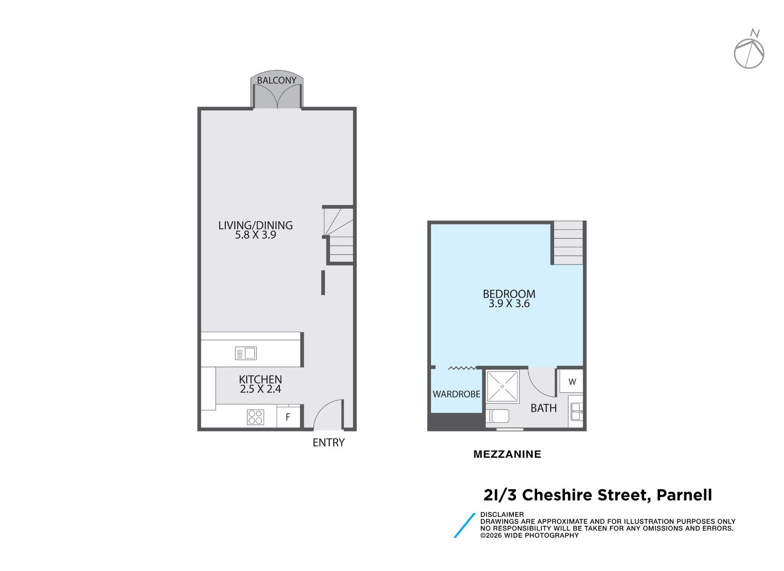 2I/3 Cheshire Street, Parnell, photo 2
