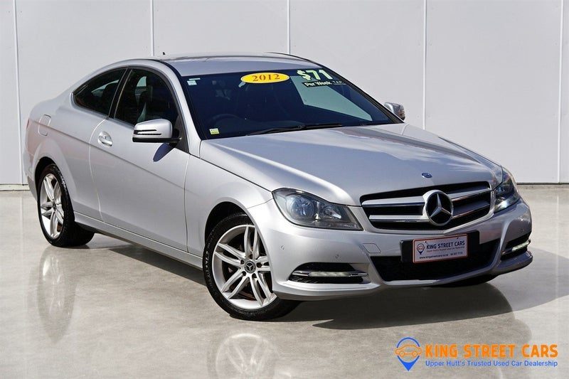 2012 Mercedes-Benz C 180 CGI Coupe NZ New