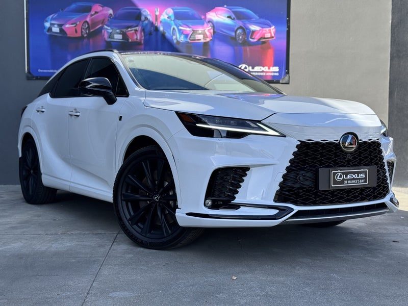 2026 Lexus RX 500h F Sport 2.4L Turbo Hybrid AWD