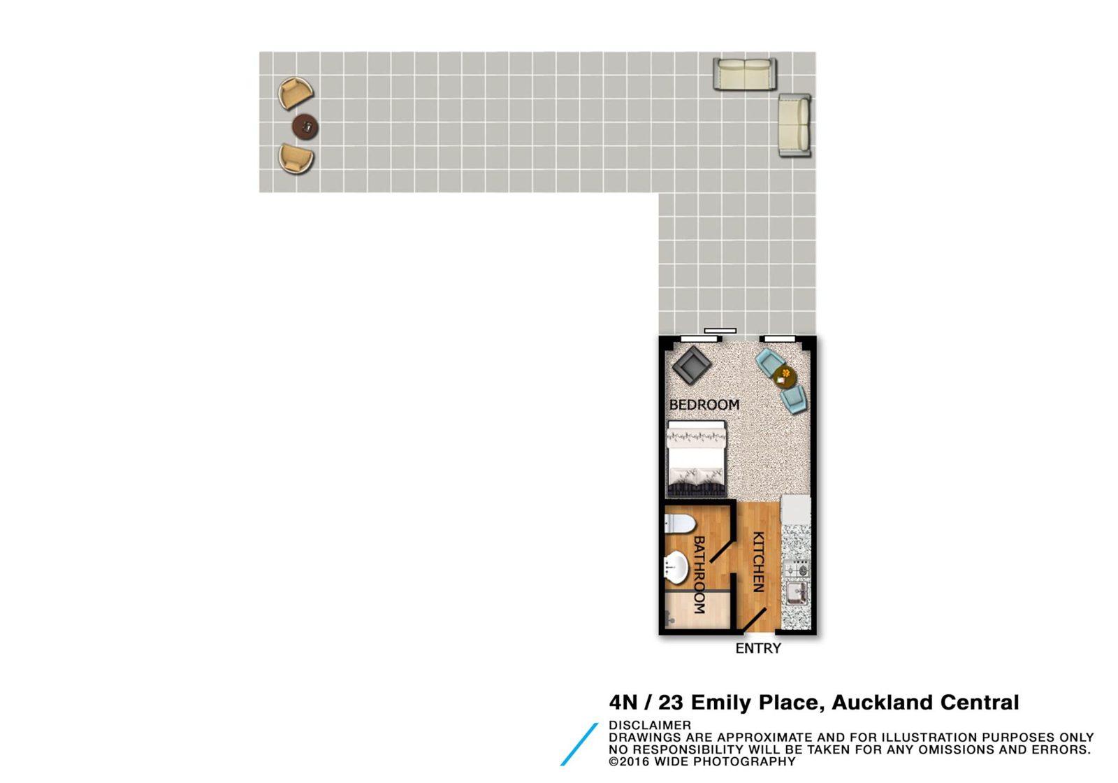 4N/23 Emily Place, Auckland Central, photo 2