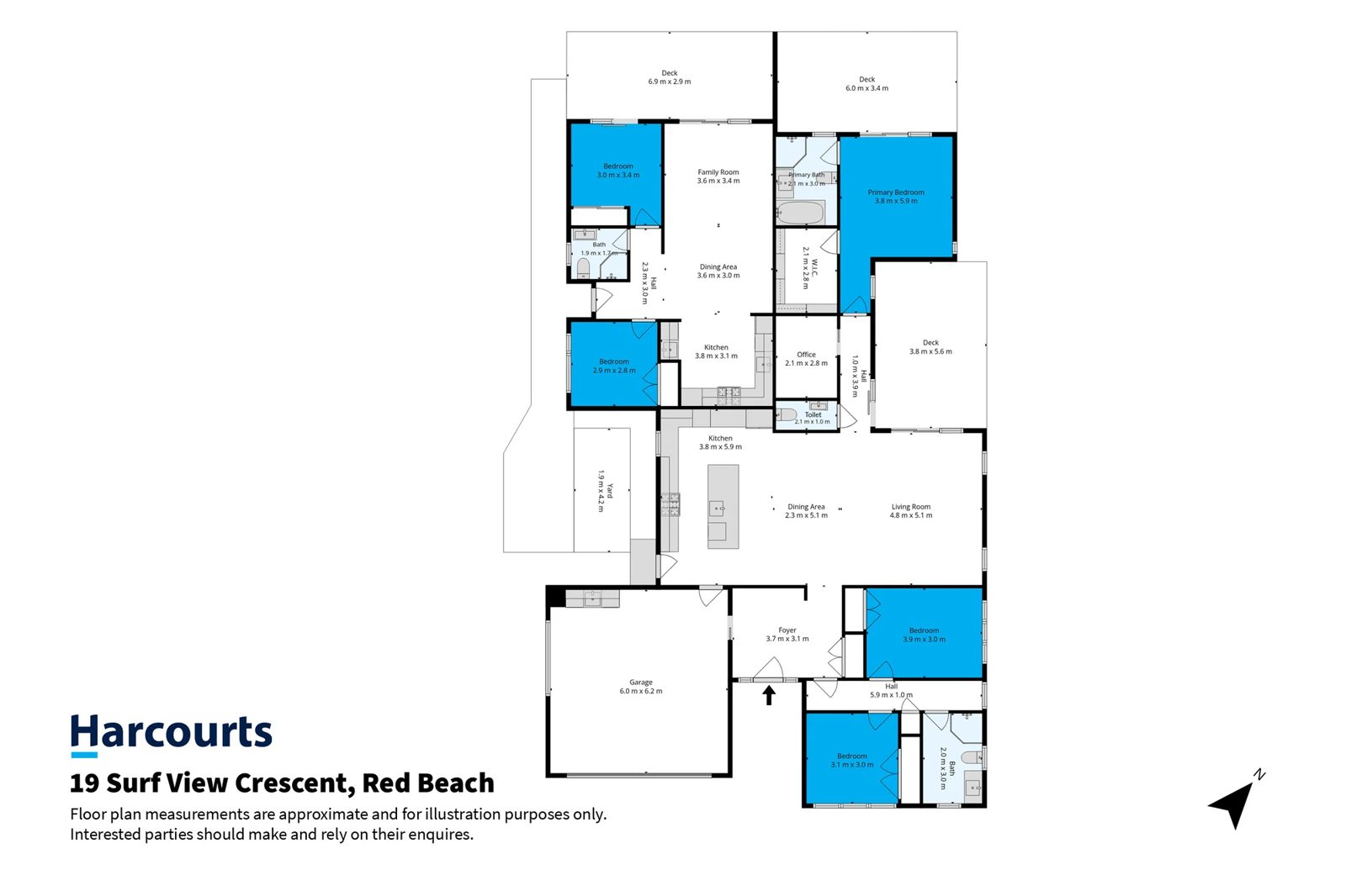 19 & 19A Surf View Crescent, Red Beach, photo 2