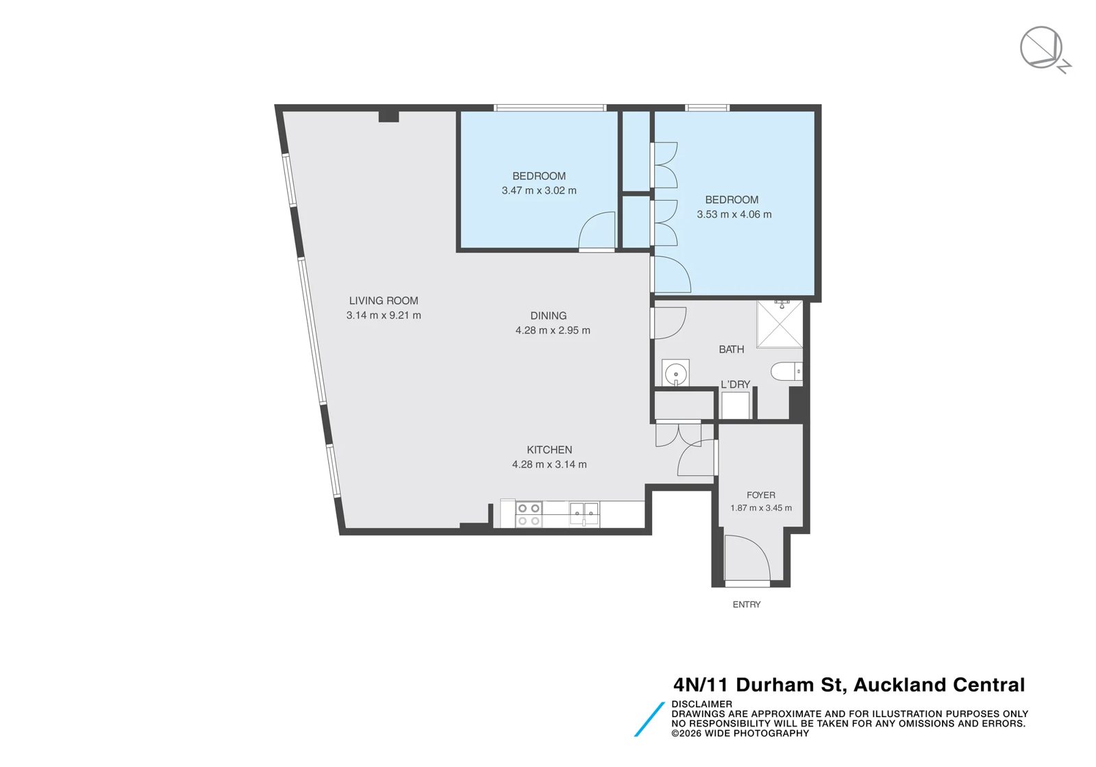 4N/11 Durham Street East, Auckland Central, photo 2