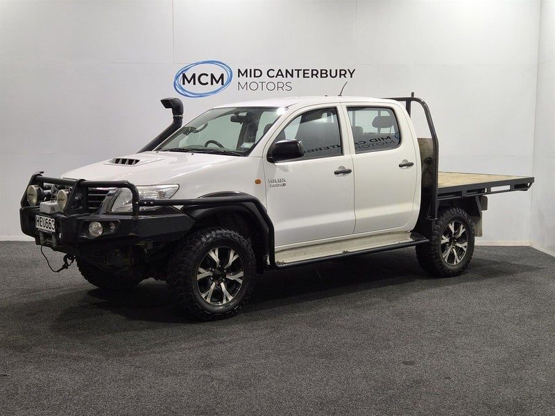 2013 Toyota Hilux 4X4 3.0L Diesel Flatdeck