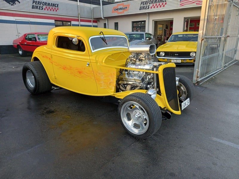 1934 Ford V8 BLOWN CHOPPED 34 COUPE 1989 LVVTA