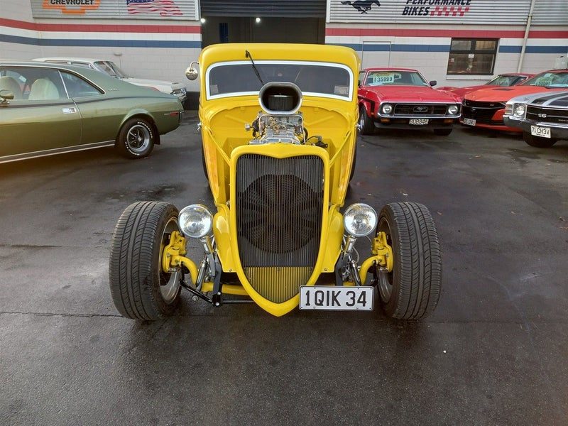 1934 Ford V8 BLOWN CHOPPED 34 COUPE 1989 LVVTA, photo 2