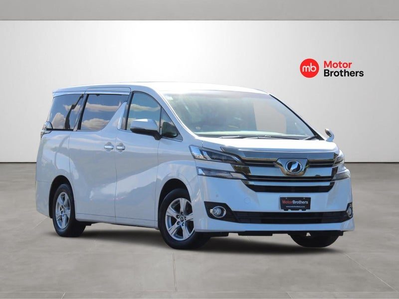 2016 Toyota Vellfire 2.5X 8 Seater