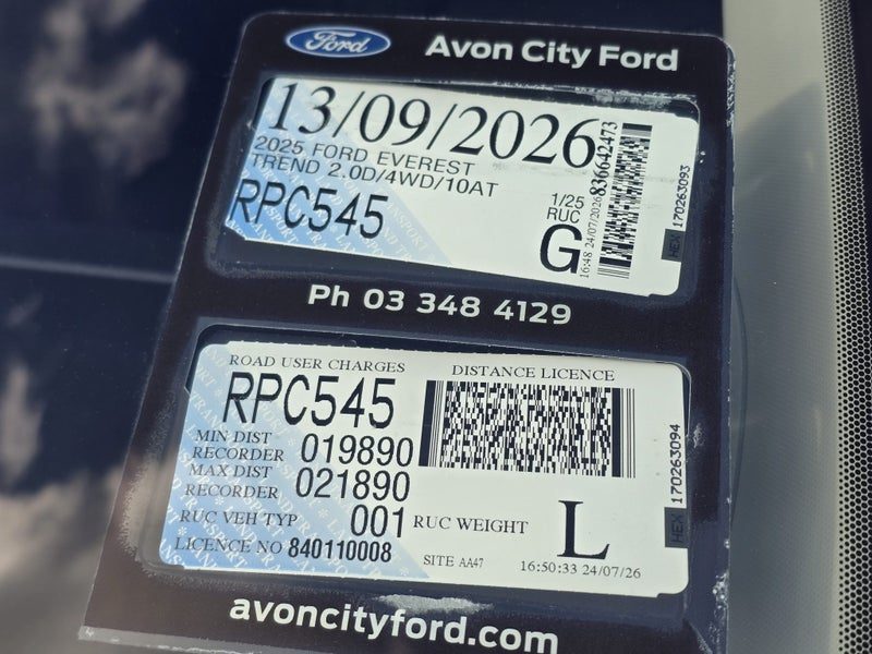 2025 Ford Everest Trend 2.0 4Wd Bi-turbo -, photo 3
