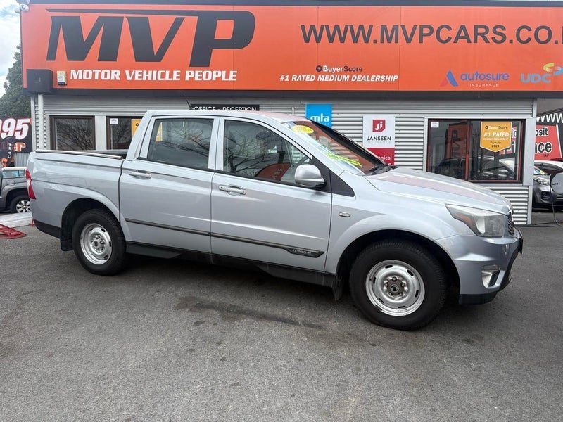 2012 SsangYong Actyon Sport 4WD MAN D WORKMATE