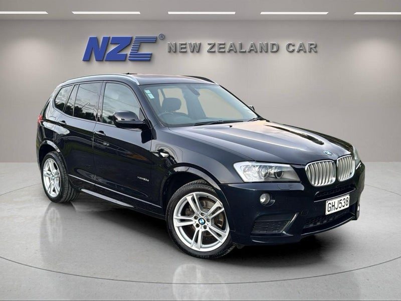 2012 BMW X3 M SPORT+ NZ NEW+X-DRIVE + REVERSE CAM