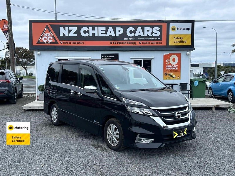 2016 Nissan Serena New shape 7 seater hybrid