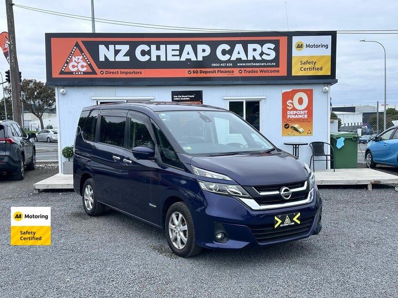 2017 Nissan Serena New shape 7 seater hybrid
