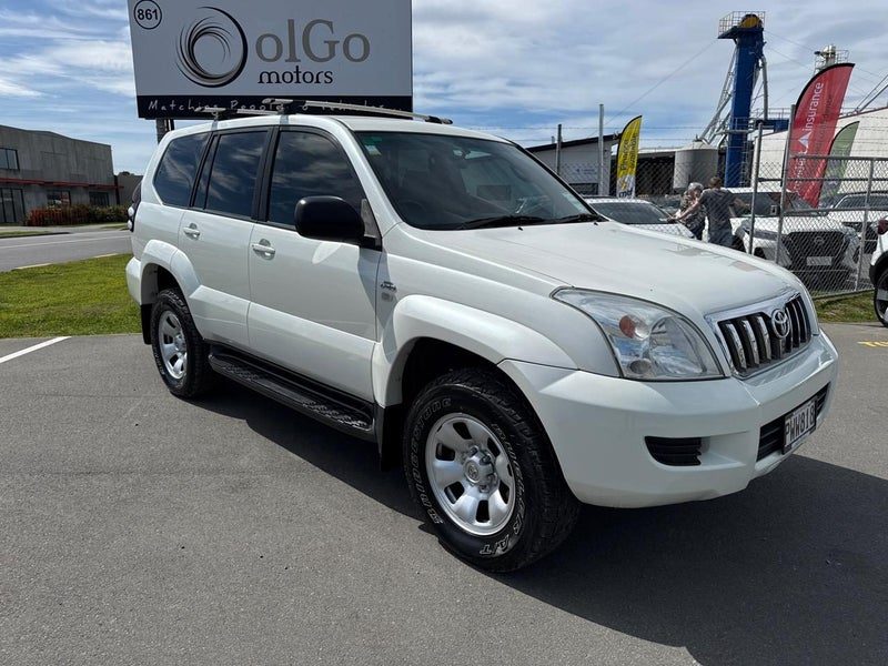 2007 Toyota Land Cruiser Prado 3.0 TD 4WD NZ New, photo 2
