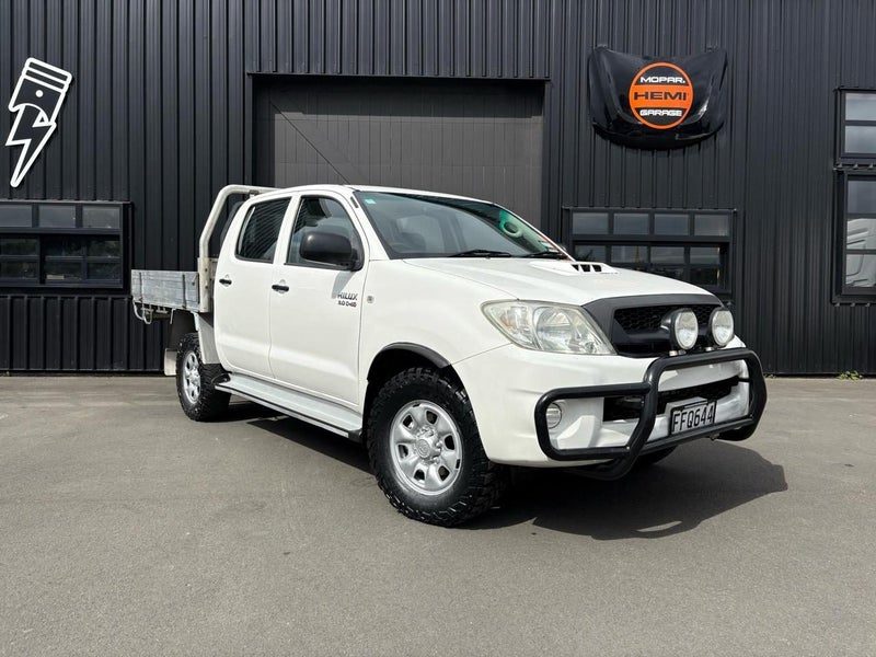 2010 Toyota Hilux 4WD D/C FLAT DECK 3.0TD MANUAL