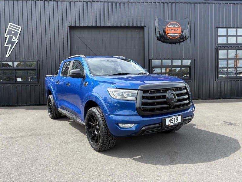 2021 GWM Cannon LUXURY, 4WD, BLACKED OUT