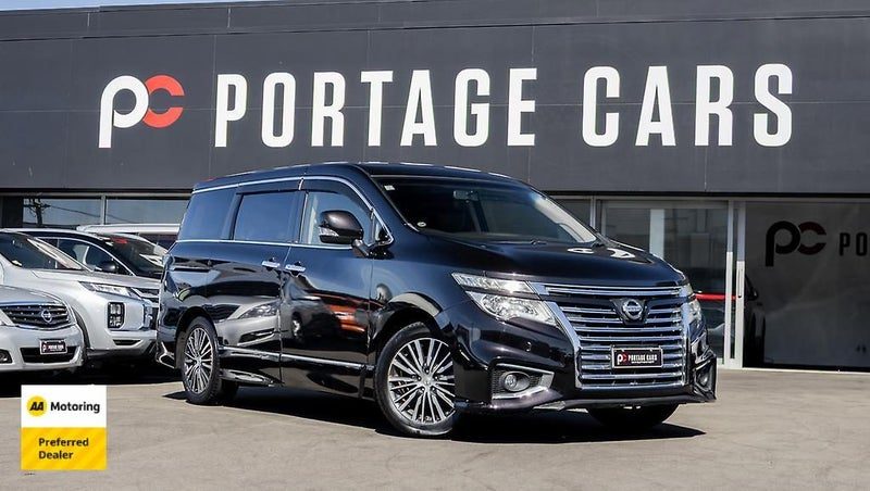 2014 Nissan Elgrand Highway Star Push start