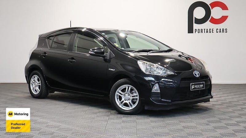 2013 Toyota Aqua Black Soft Leather Selection