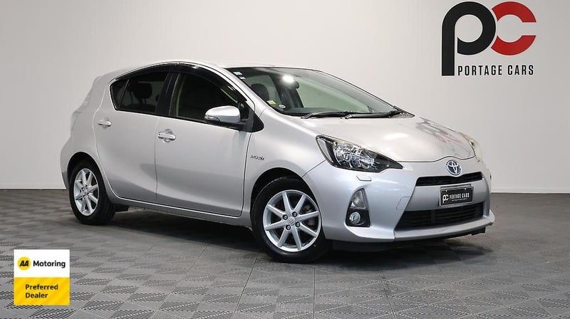 2013 Toyota Aqua G Black Soft Leather