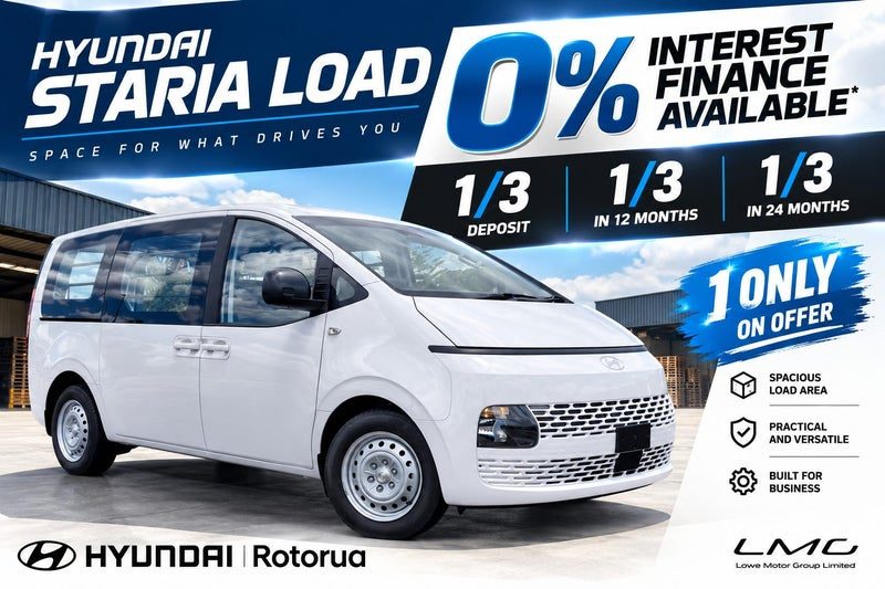 2026 Hyundai Staria Load Barn Doors