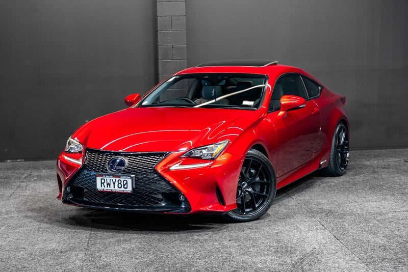 2014 Lexus RC300h Aftermarket Wheels + Sunroof