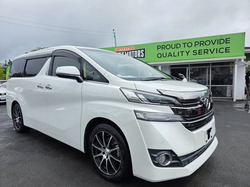 2017 Toyota Vellfire X!, 8 Seater! R. Camera!