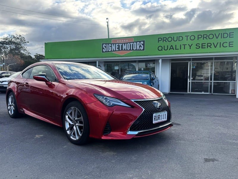 2021 Lexus RC300h HYBRID! L! Leather!